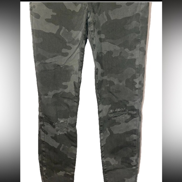 American Eagle Women’s Next Level Stretch Curvy Super High Rise Jeggings Sz 0 R - Picture 2 of 5